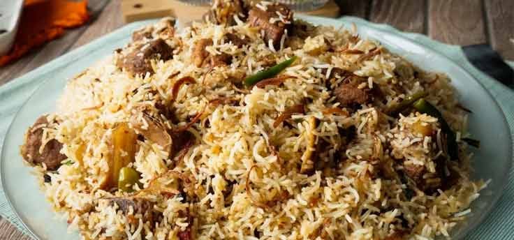 Desi Beef pulao