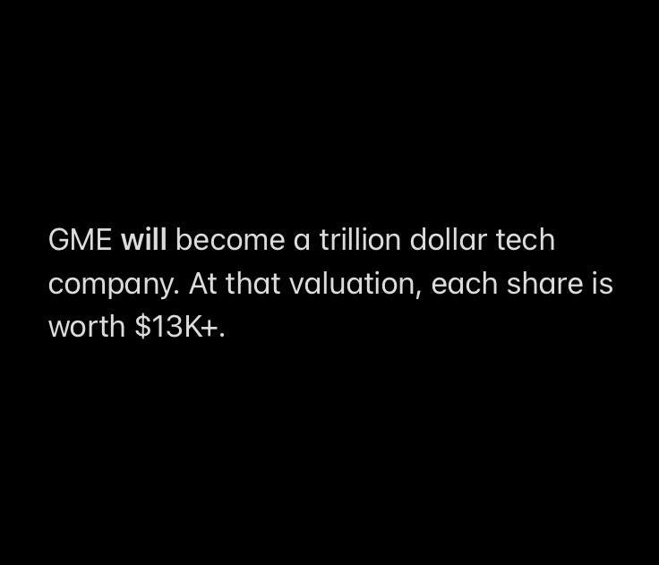 GME Valuation.