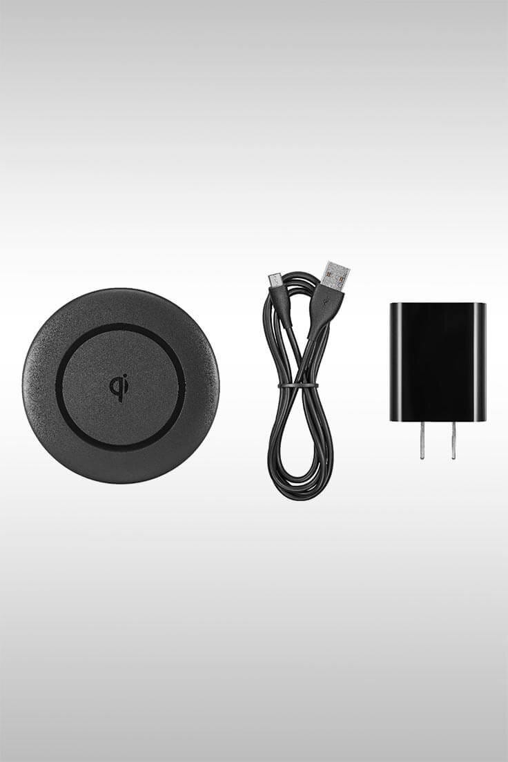 Insignia Qi-Certified Wireless Charging Pad (NS-MWPC10CU) — Image Credit: Best Buy