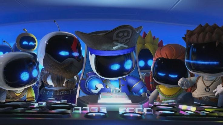 Astro Bot is free, but 100% isn’t easy.