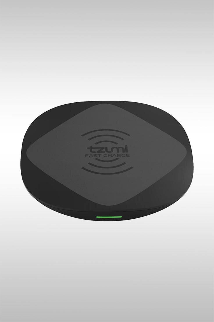 HyperCharge Qi-Certified Wireless Charging Pad (6328BB) — Image Credit: Tzumi