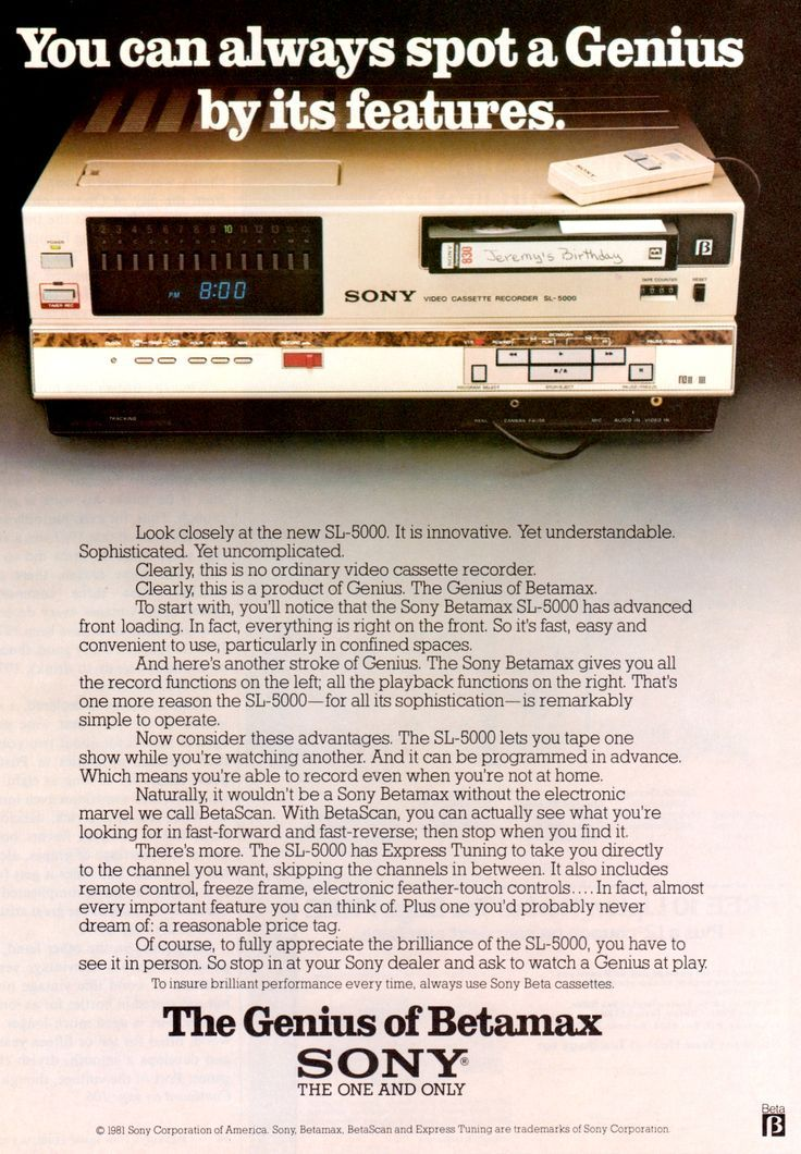 VHS Vs BETA The Story of the Original Format War LaptrinhX