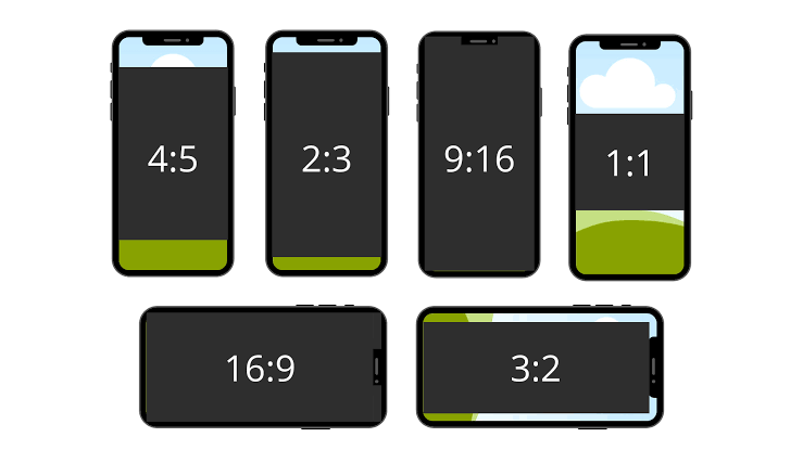 Video dimensions for various social media platforms