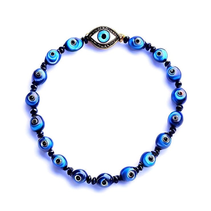 Blue Evil Eye Bracelet