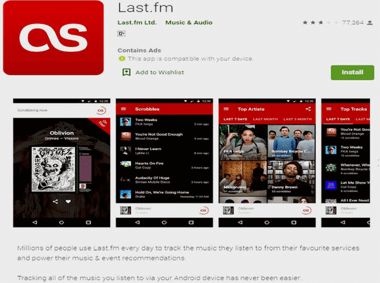 Last fm Music App - 100% Best Free Music Downloads