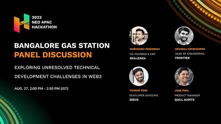 NEO Bangalore Gas Station Panel Discussion