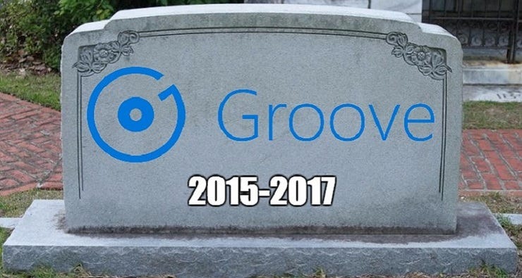 Groove music tombstone 1