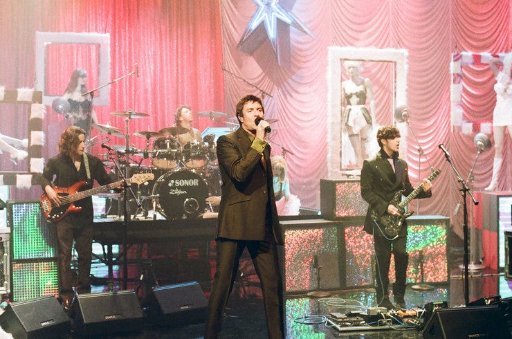 Duran duran 1997 on late night a billboard 1548