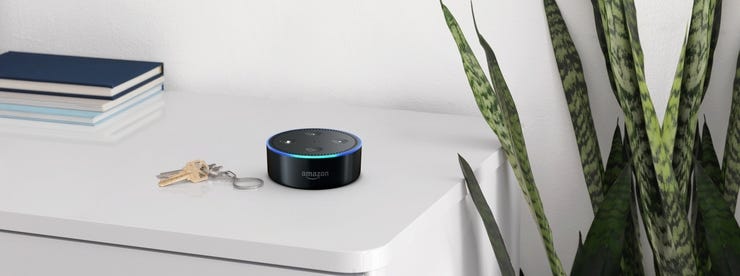 Echo dot black bookshelf