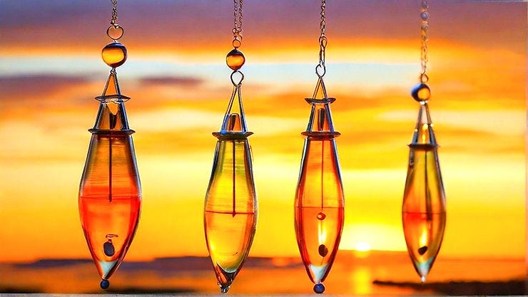 Glass Wind Chimes