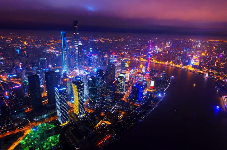 China shanghai skyscrapers 2016 billboard 1548