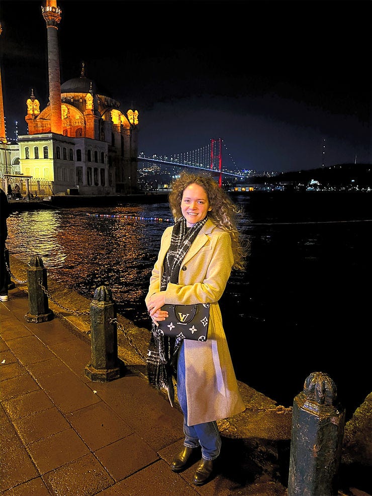 View of Ortakoy Mosque Istanbul Turkiye