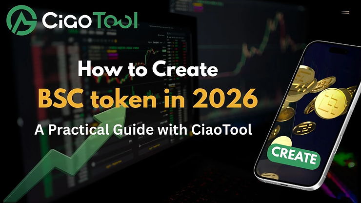 How to Create a BSC (BEP-20) Token in 2026: A Practical Guide with CiaoTool