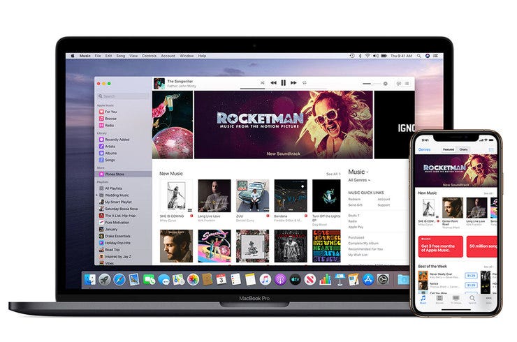 Macos catalina apple music itunes store apple 2019 billboard 1548