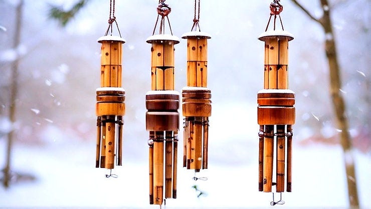 Bamboo Wind Chimes