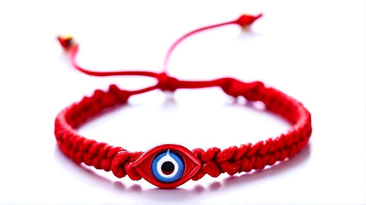 Red String Evil Eye Bracelet