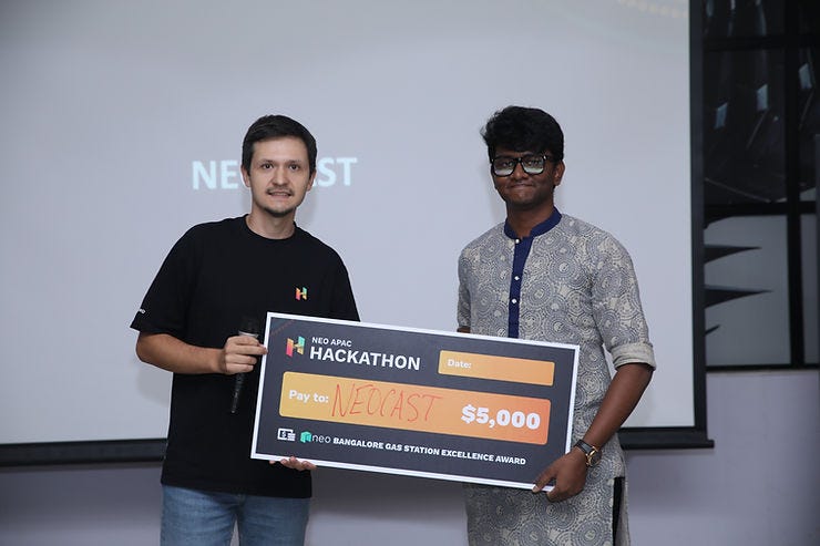 NeoCast — Winner of the Neo Excellence Award — $5,000