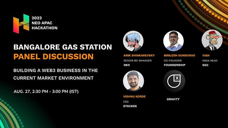 NEO Bangalore Gas Station Panel Discussion