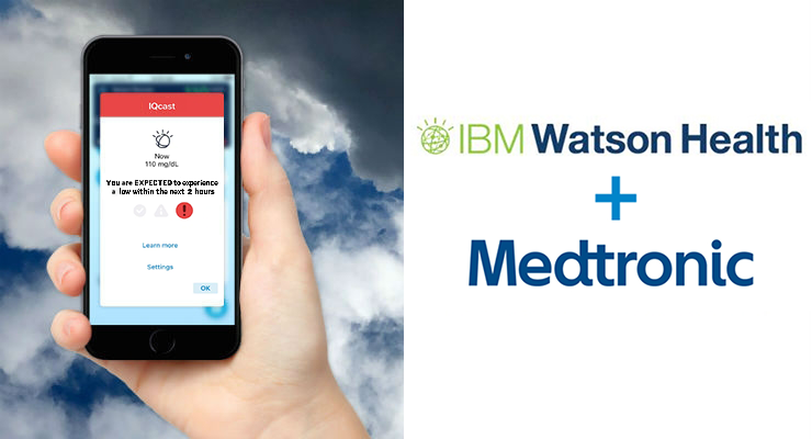 IBM Watson Health and Medtronic use machine learning to create Sugar.IQ for diabetes control