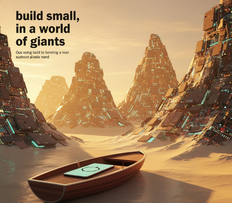 build small, in a world of giants