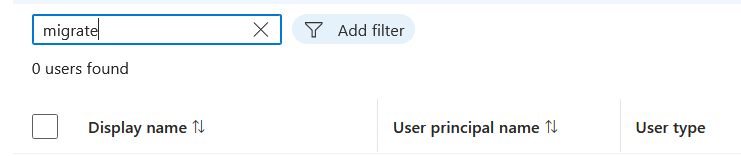 Image of no such user in EEID
