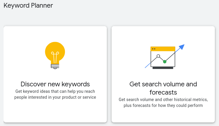 keyword planner preview