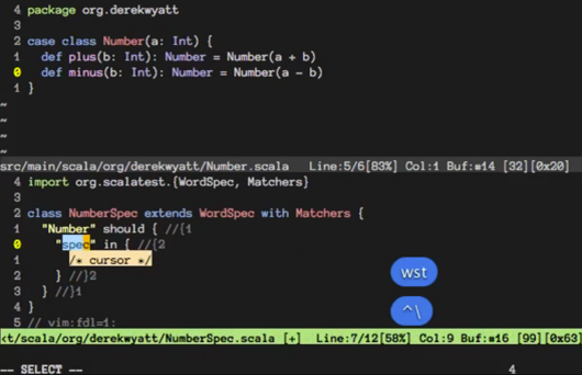 Scala in Vim