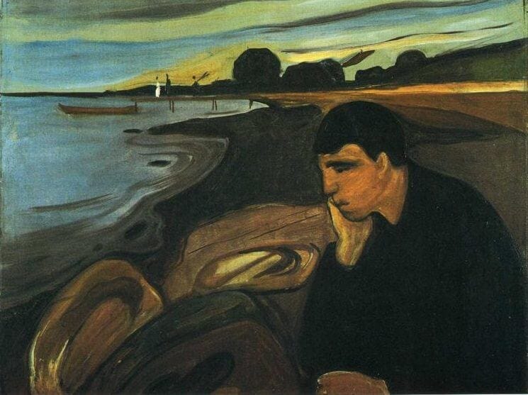 Melancholy 1984, Edvard Munch