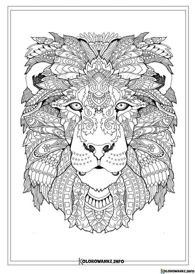 Coloring page for adults