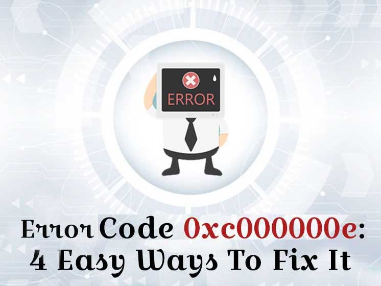 Error Code 0xc000000e