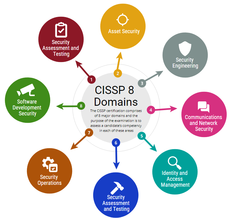 CISSP domains name