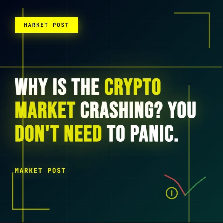 Why is The Crypto Market Crashing? You Don’t Need To Panic.