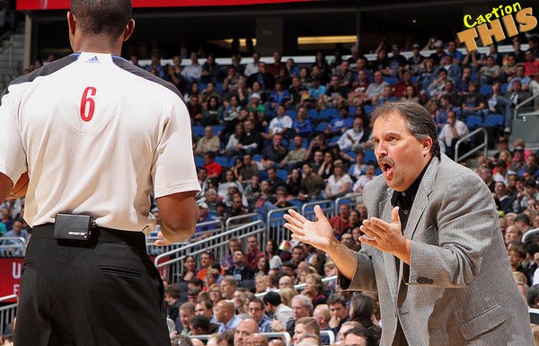 Stan Van Gundy Yelling at Ref