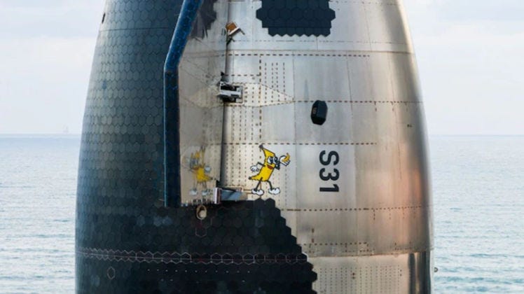 Banana Sticker on SpaceX’s Starship: How Humor and Internet Culture Sh