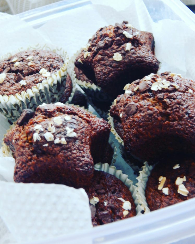 glutten free oatmeal and chocolate muffins final