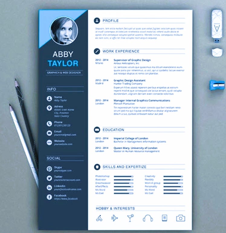 create modern resume online free