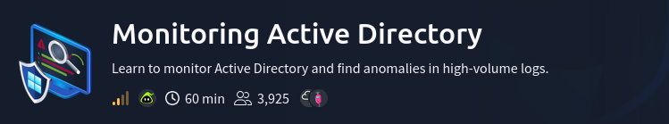 Monitoring Active Directory: TryHackMe