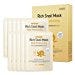 mothermade® Deep Moisturizing Rich Snail Facial Mask 10 individually packaged bundle - 100% cotton Cupra sheet, Anti-aging, Anti-Wrinkle, Deep Hydration, Snail Secretion Filtrate (5,000 ppm)