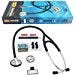 Vorfreude Cardiology Stethoscope Lifetime Replacement Guarantee (27' Black) Bonus: Name Tag, Classic Pupil Pen Light, Batteries, and Spare Parts; Diaphragm, Eartips. Lightweight Professional Gift Kit