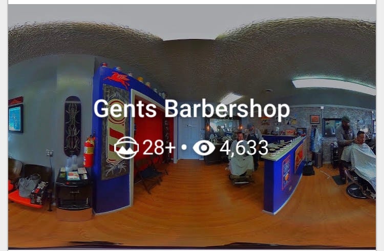 A virtual tour of Gents barber shop in Ogden Utah