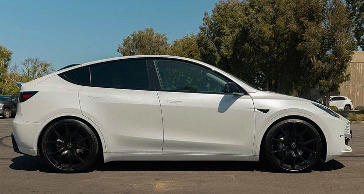 mildly customized Tesla Model Y