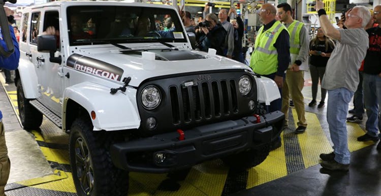 the Last JK Jeep Wrangler 1