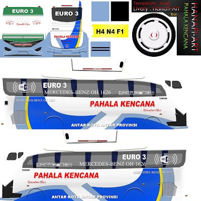 livery bussid keren