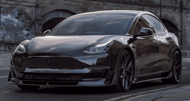 Custom Black Tesla Model 3