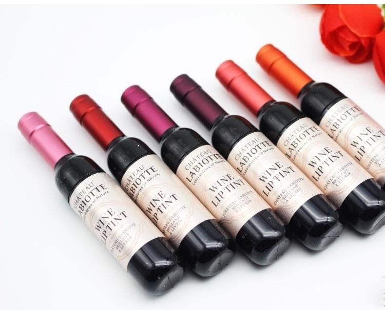  11 Unusual Korean Beauty Products with Really Weird Ingredients - wine lip tint by Château Labiotte