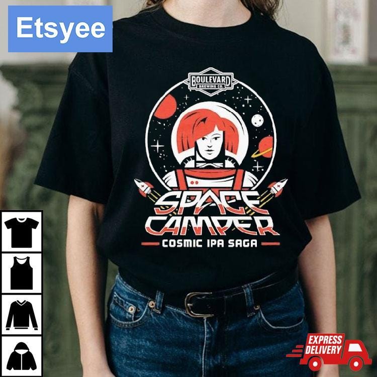 Space Camper Cosmic Ipa Saga Shirt