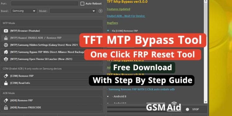 TFT MTP Tool