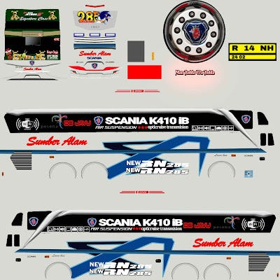 livery bussid shd hd