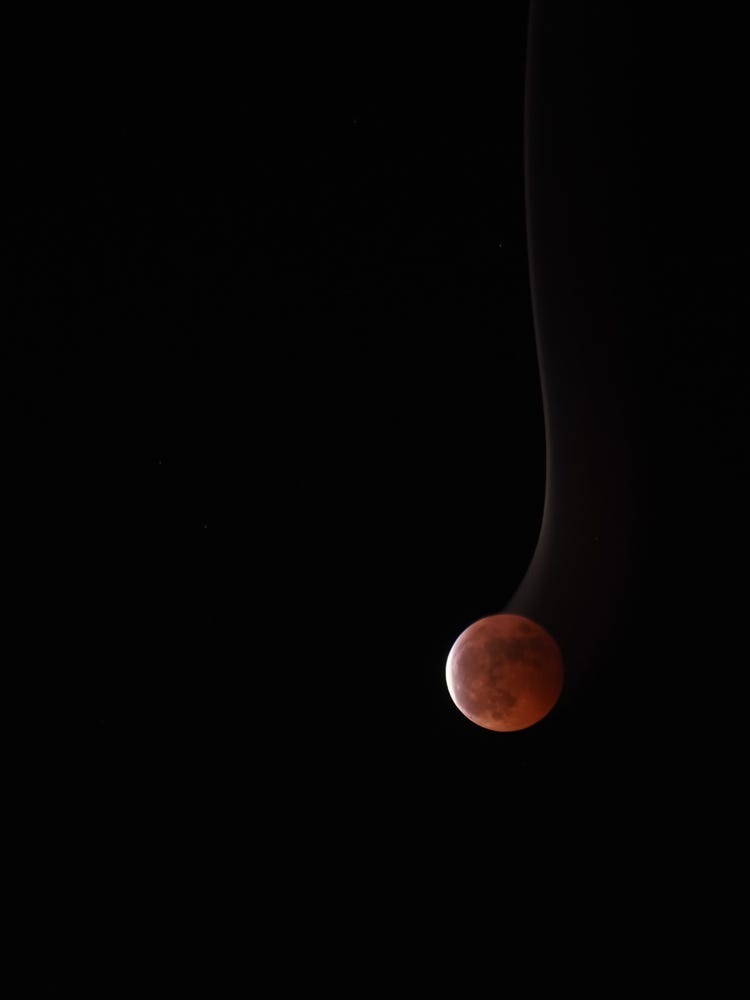 Blood Moon Eclipse Over Tokyo