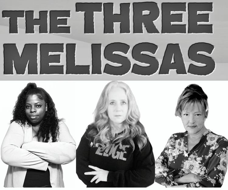 the three melissas, three women